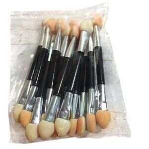 Eyeshadow Brushes Double Sided 3 " Pack of 12 New